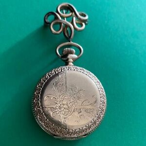 Vintage Elgin Gold Plated Pocket Watch